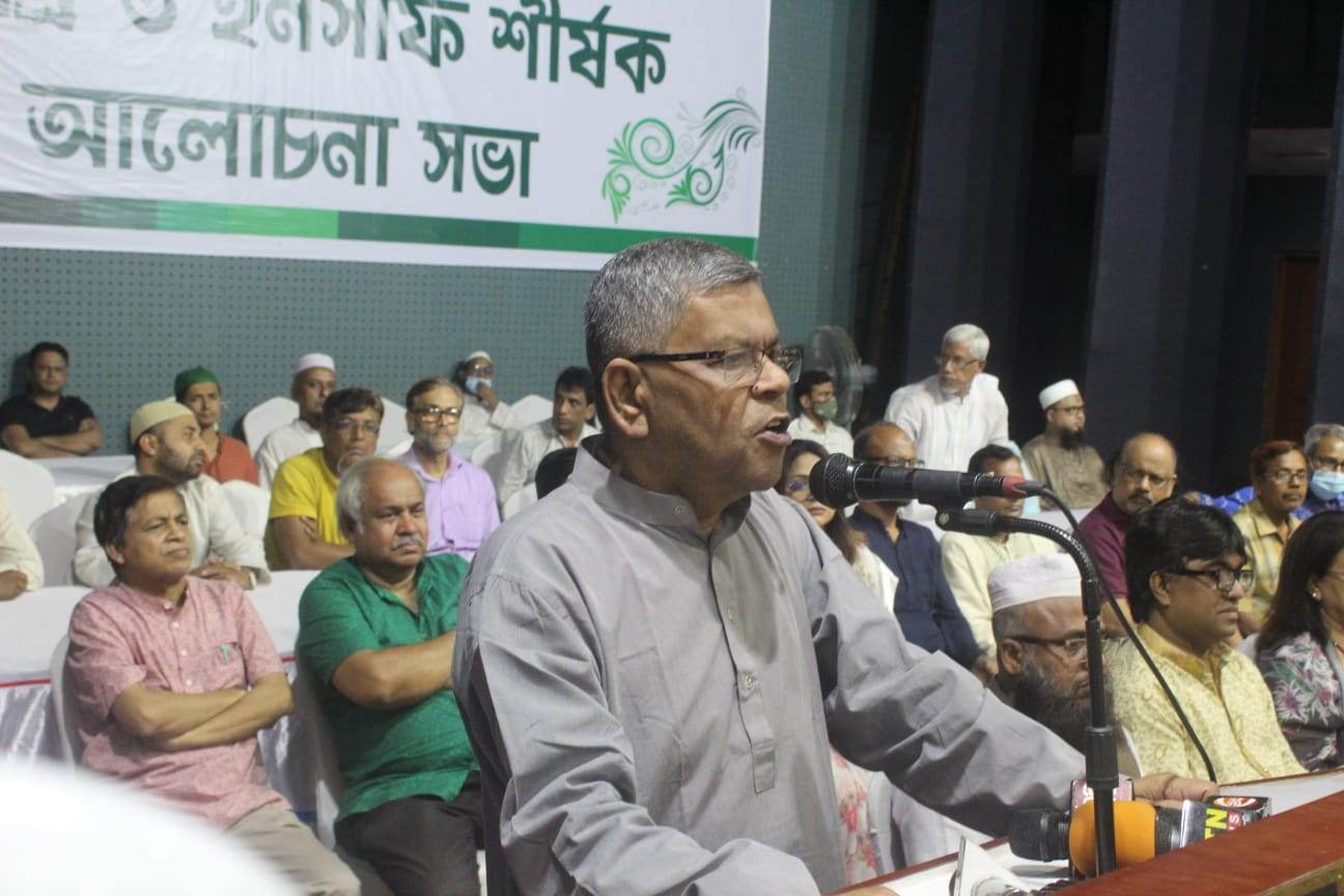 সরকারকে সরানোর জন্য গণঅভ্যুত্থানের বিকল্প নাই : শওকত মাহমুদ