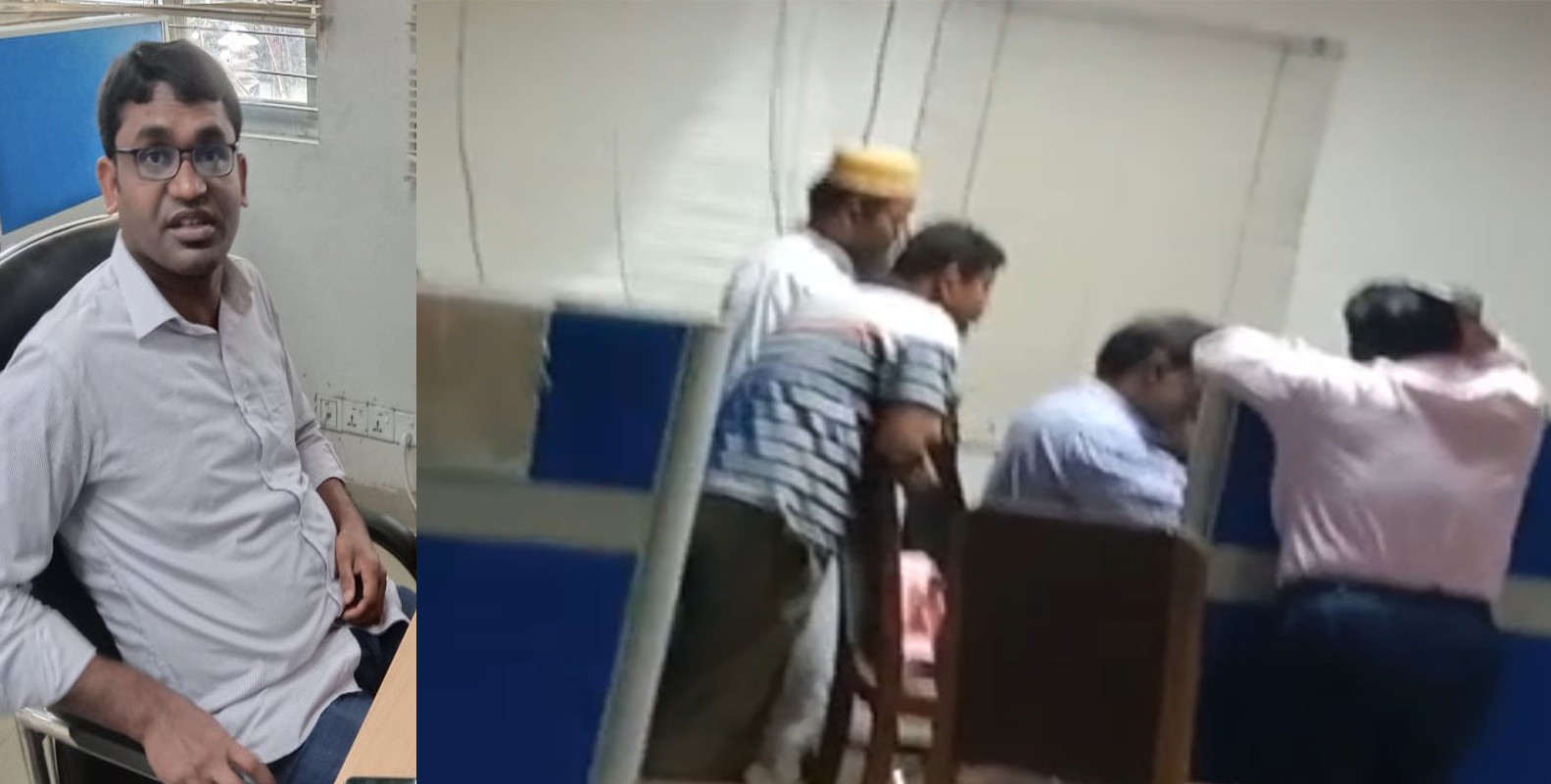ভাণ্ডারিয়ার মাধ্যমিক শিক্ষা দপ্তর অফিস কক্ষ কম্পিউটার অপারেটরের বাণিজ্যিক কেন্দ্র!