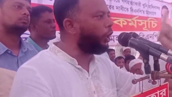 খুনি গডফাদার বাহারের বিচার না হওয়া পযন্ত রাজপথ ছাড়বো না : ইউসুফ মোল্লা টিপু