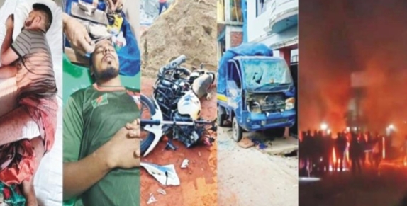 মুরাদনগরে আধিপত্য নিয়ে দুই গ্রামের সংঘর্ষ রণক্ষেত্রে কোম্পানীগঞ্জ