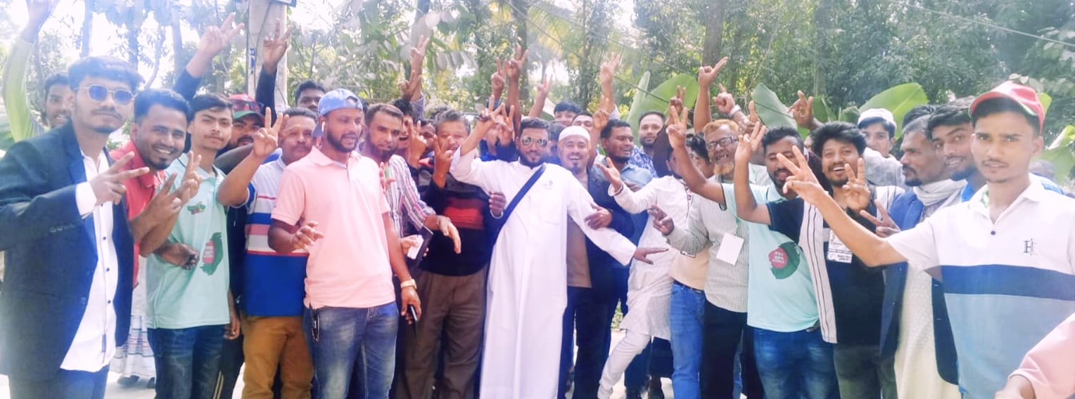 বরুড়ায় আড্ডা ডিগ্রী কলেজ কেন্দ্রে ধানের শীষের দাপুটে জয়, আলোচনায় প্রবাসী বাতেন মুন্সি