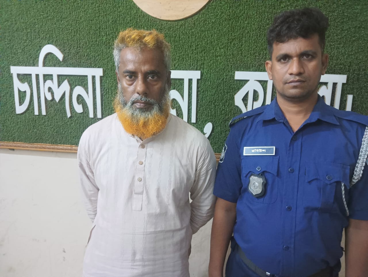 চান্দিনায় ৯ বছর পলাতক হত্যা মামলার আসামি সোলেমান গ্রেফতার