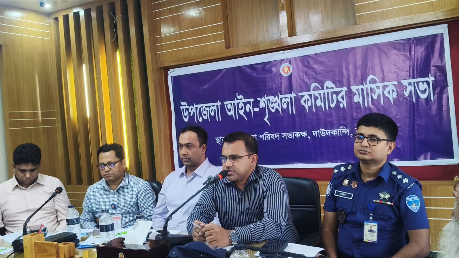 দাউদকান্দিতে মাদক, কিশোর গ্যাং ও চাঁদাবাজি প্রতিরোধে জোরালো আলোচনা